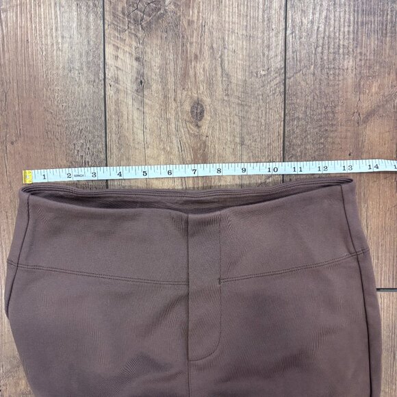 Halara Women's Flare Leg High Waisted Pants Light Brown/Gray Size Medium READ - Picture 5 of 7